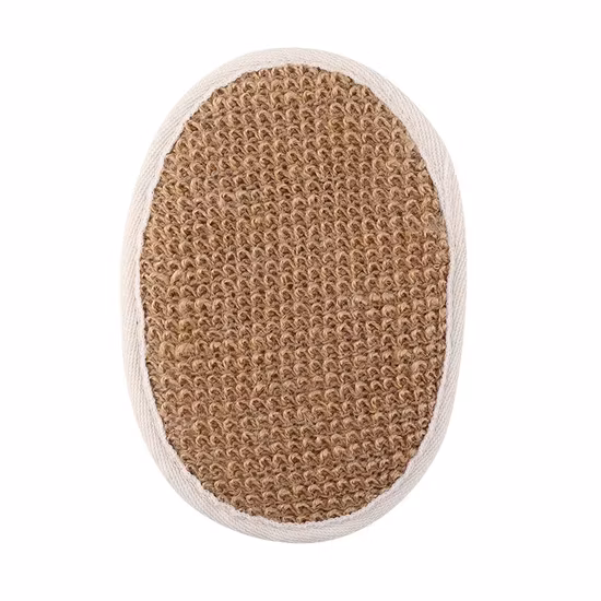 Umweltfreundlicher Luffa-Leinen-Badeschwamm, Körper-Peeling-Handschuh, Schrubber, natürliche Dusche, Körper-Badepeeling, Peeling-Handschuh-Handschuh